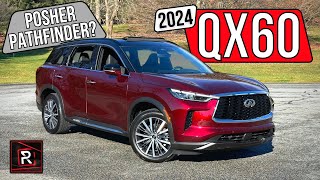 The 2024 Infiniti QX60 Autograph Is A Plusher Luxury SUV For Families [upl. by Teressa]