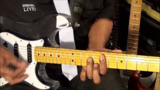 Chic GOOD TIMES Nile Rodgers Style Shorts Guitar Cover  EricBlackmonGuitar [upl. by Buchheim]