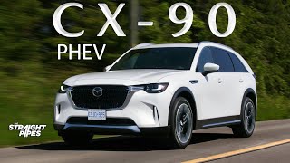 FUEL EFFICIENT 2024 Mazda CX90 PHEV Review [upl. by Gillian]