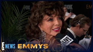 Joan Collins Reveals Her SECRETS to Looking Glamorous  2024 Emmys [upl. by Sivahc354]