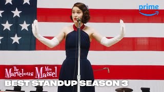 Rachel Brosnahan in The Marvelous Mrs Maisel  first stand up [upl. by Maje315]