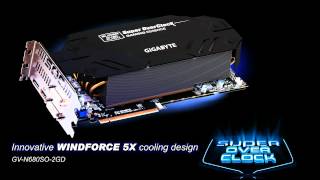 GIGABYTE GTX680 SOC with WINDFORCE 5X [upl. by Nawad]