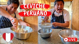 CEVICHE PERUANO EN VIVO [upl. by Suirauqram]