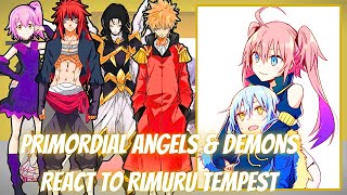 Primordial Demons And Angels React To Rimuru  Gacha Reaction  Rimuru x Milim [upl. by Rosemarie]