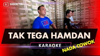 TAK TEGA HAMDAN ATT KARAOKE NADA COWOK PRIA [upl. by Sessilu]