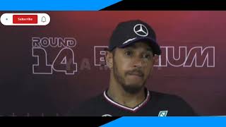 Lewis Hamiltons PostRace Press Conference at the Belgian Grand Prix [upl. by Aihn790]