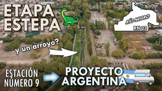 Aquí comienza mi recorrido por la ESTEPA PATAGÓNICA  Estación número 9 🚐🇦🇷 [upl. by Etnuahs]