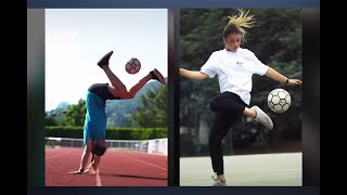 Yoanna Freestyle  Amazing Football Skills [upl. by Odraode756]