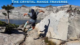 A SPECTACULAR RIDGE traverse near Tahoe in the Desolation Wilderness [upl. by Annadiane]