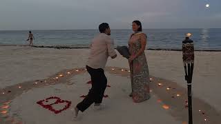 La mejor propuesta de matrimonio en la playa [upl. by Atiras430]