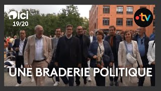 Braderie de Lille 2024  une braderie politique et des parties en campagne [upl. by Anneirda]