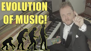 Evolution of Music  1680 AD  2017 [upl. by Gherardo]