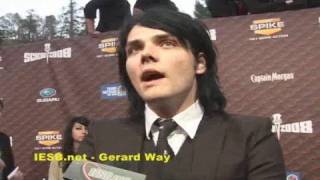 Gerard Way Interview  Scream Awards [upl. by Nazler648]