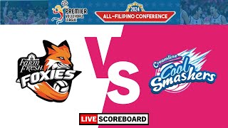 Farm Fresh vs Creamline  PVL Live Scoreboard  AllFilipino Conference [upl. by Villada]