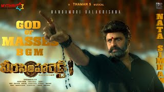 Veera Simha Reddy  God of Masses Entry BGM 2 EXTENDED BGM [upl. by Henn500]