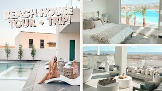 2 million dollar beach house vacation  tour our family trip [upl. by Annohsal]