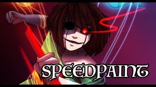 UNDERTALE AU  Nightmaretale Charalgamate Speedpaint [upl. by Darda]