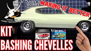 Bench Racing The AMT 70 amp Revell 68 Chevelle Model Car Kits Ep305 [upl. by Nashom]