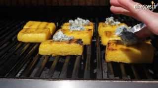 Recette pour faire de la polenta grillée au barbecue [upl. by Yul]