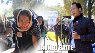 HAONEO BAITE Speech  ITLF Dharna [upl. by Nireil401]