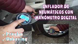 Inflador de llantas para auto [upl. by Dulcle]