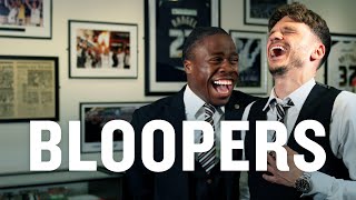 quotHow are you gonna fart during an interviewquot 💨🤣 Michael Obafemi and Jamie Paterson  Bloopers [upl. by Ettenim]