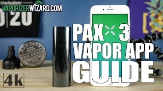 PAX 3 Vapor App Guide  Games 4k Video  VaporizerWizard [upl. by Ainak947]