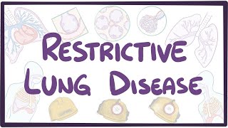 Restrictive lung disease  causes symptoms diagnosis treatment pathology [upl. by Alekram172]