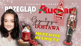 Przegląd AUCHAN ❗️Kolejna gigantyczna dostawa świąteczna 🎁🎄🎅Prześliczne kubeczki ☕️ same nowości [upl. by Heisser284]