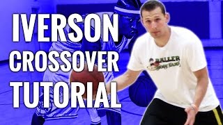 How To Crossover Like Allen Iverson Basketball Tutorial [upl. by Adnalro]