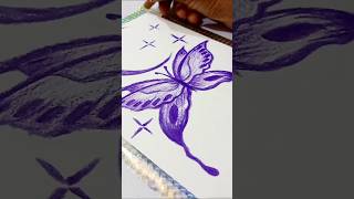 💜BTS card decor idea  easy pestal colour drawing art shorts viralvideo trending bts love [upl. by Eelirem]