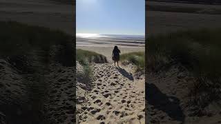 Way to formby Beach 🏖️ beach travel walk trending shorts shortvideo shortsfeed [upl. by Lemraj]