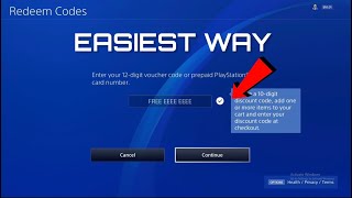 HOW TO REDEEM PSN CODES  Easiest way [upl. by Ehtyde138]