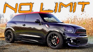 500 HP Winter Savage  This AWD Mini Paceman JCW Defies All Logic [upl. by Bernarr634]