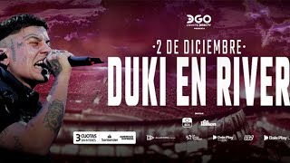 Duki en vivo  She Dont Give a Fo Estadio River Plate 03122023 [upl. by Mikkel]