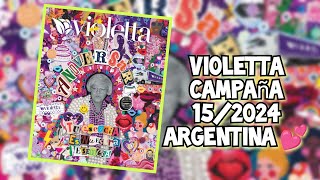 Violetta Campaña 152024 Argentina 💕💜💕 [upl. by Acile]