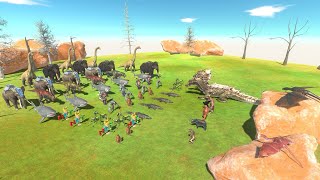 FANTASY vs 4× BOSSES  Animal Revolt Battle Simulator [upl. by Ttocserp947]