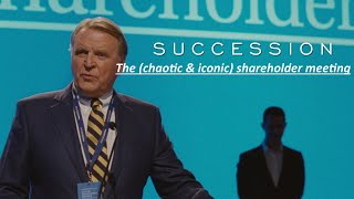 successions shareholder meeting but only the chaotic parts [upl. by Zobe]