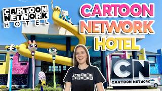 We Had a Sleepover in a CARTOON  Cartoon Network Hotel Review and Tour [upl. by Maryrose621]