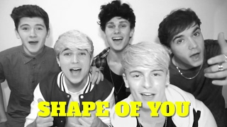 Shape Of You  Ed Sheeran SPANISH Boyband Cover [upl. by Anhsirk544]