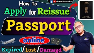 how to apply for passport online  How to renew passport online  passport renewal process in india [upl. by Yzzo]