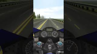 Kawasaki ninja zx14R top speed test like subscribe youtubeshorts [upl. by Ossy531]