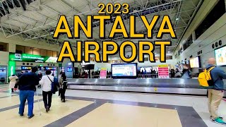 ANTALYA AIRPORT TOUR  TRANSPORTATION TIPS [upl. by Econah]