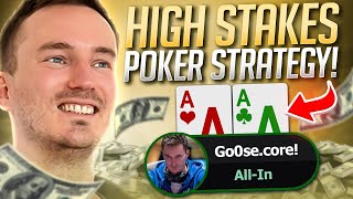 High Stakes Poker Strategy With Steffen Sontheimer [upl. by Huxley]