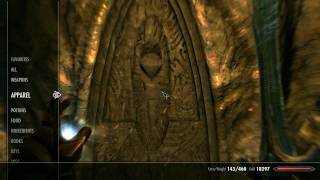 Skyrim  Saarthal Rings Search for magical artifacts [upl. by Yggam]