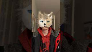 Making a Calico Cat mask for my BFF therian therianmask therianthropy therianpride alterhuman [upl. by Marrissa]