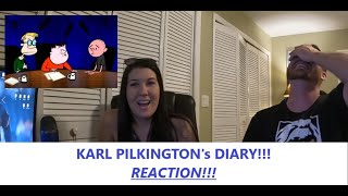 Americans React  KARLS DIARY  The Ricky Gervais Show  REACTION [upl. by Sirap286]