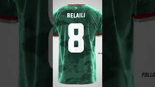 Design Algeria away kit 🥵 تصميم قميص المنتخب الوطني الثاني dz algerie dzair algeria football [upl. by Merdith93]