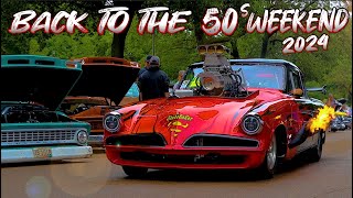 BACK TO THE 50S WEEKEND MSRA Annual Back to the 50s Classic Car Show Classic Cars Hot Rods 2024 [upl. by Ikey]