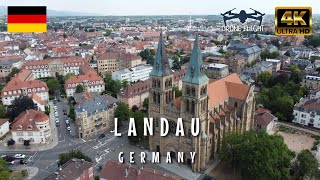 LANDAU in der Pfalz Germany 🇩🇪  Drone Flight [upl. by Myk]